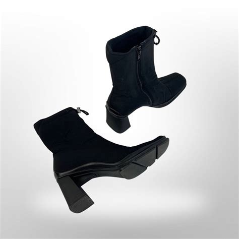 prada perfume boots uk|Prada neoprene boots.